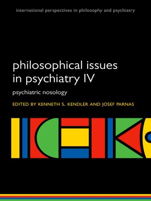 cover image of Philosophical Issues in Psychiatry IV